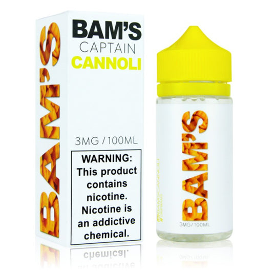 Bam's E-Liquid - Cannoli Flavors | VapeDeal VapeDeal.com Bam's E-Liquid - Cannoli Flavors | VapeDeal VapeDeal.com