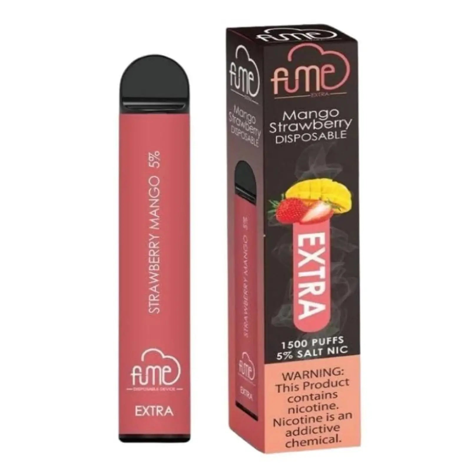 Fume Extra Disposable 1500 Puffs - Strawberry Mango