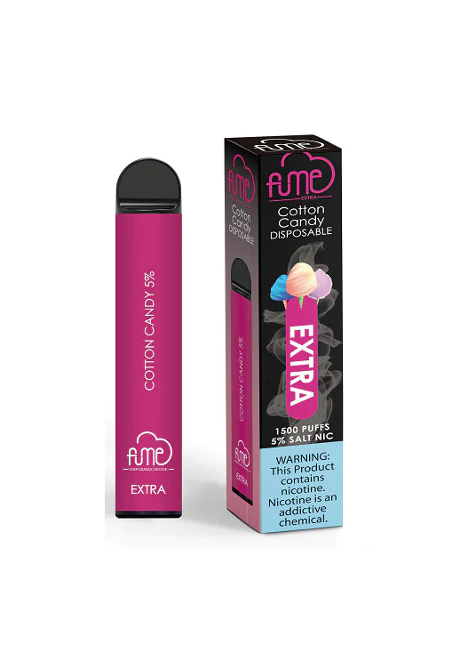 Fume Extra Disposable 1500 Puffs - Cotton Candy