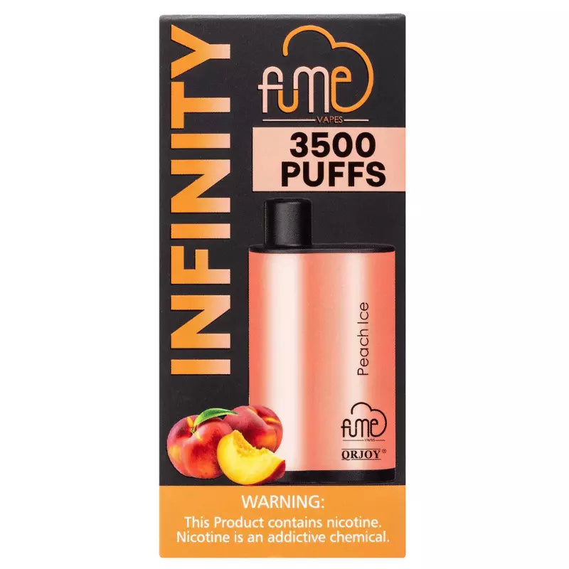 Fume Infinity Disposable 3500 Puffs - Peach Ice