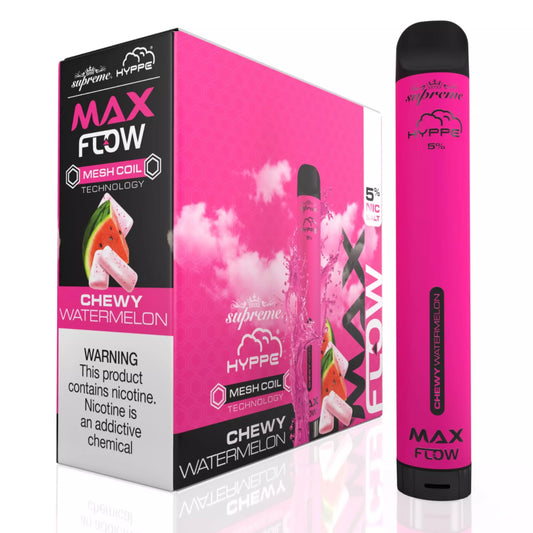 Hyppe Max Flow Disposable 2000 Puffs - Chewy Watermelon