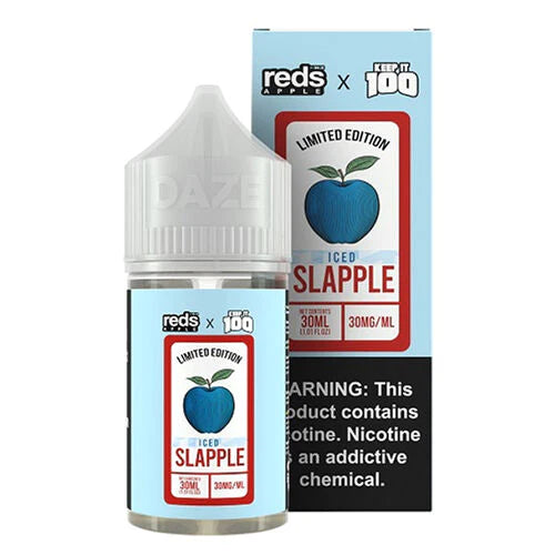 Iced Slapple Salts Limited Edition by 7Daze x Keep It 100 - 30ml