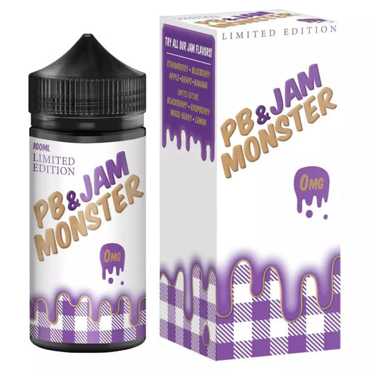 PB&J Grape Jam Monster E-Liquid - 100ml