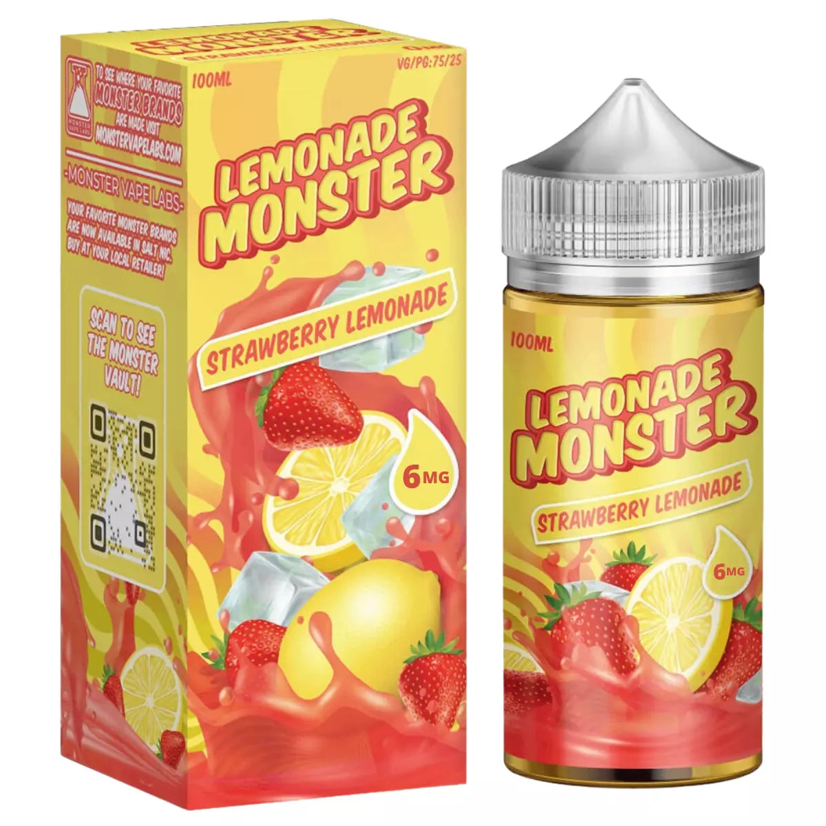 Strawberry Lemonade Monster by Jam Monster - 100ml