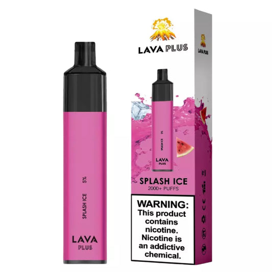 Lava Plus 2000 Puffs Disposable - Splash Ice