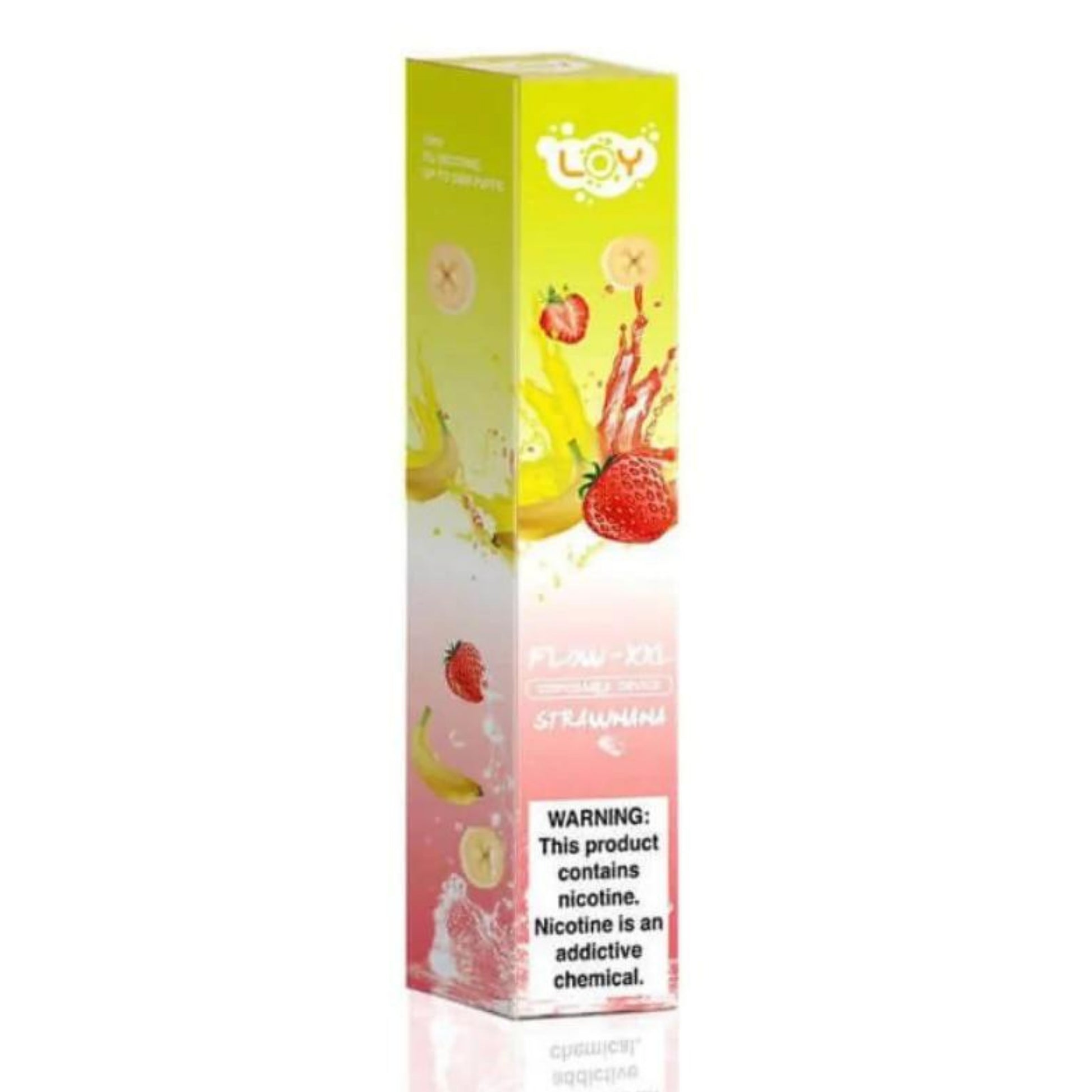 Loy Flow XXL Disposable 2400 Puffs - Strawnana (Strawberry Banana) VapeDeal.com Loy Flow XXL Disposable 2400 Puffs - Strawnana (Strawberry Banana) VapeDeal.com