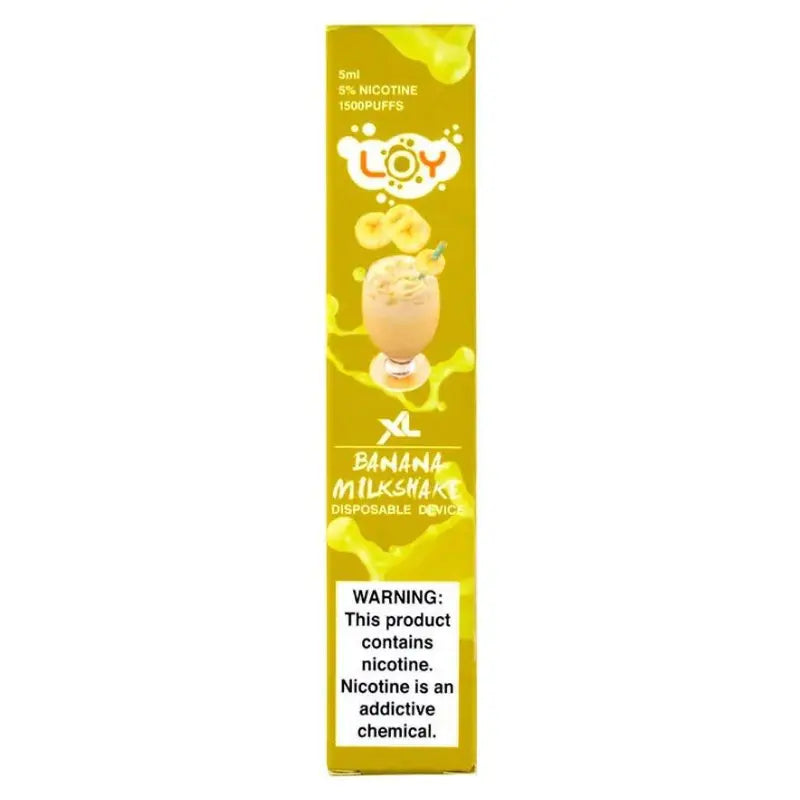Loy XL Disposable 1500 Puffs - Banana Milkshake