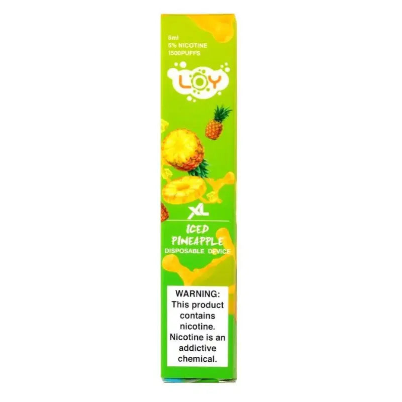 Loy XL Disposable 1500 Puffs - Iced Pineapple