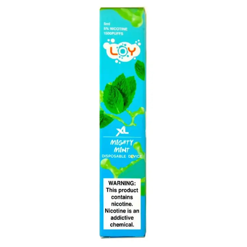 Loy XL Disposable 1500 Puffs - Mighty Mint