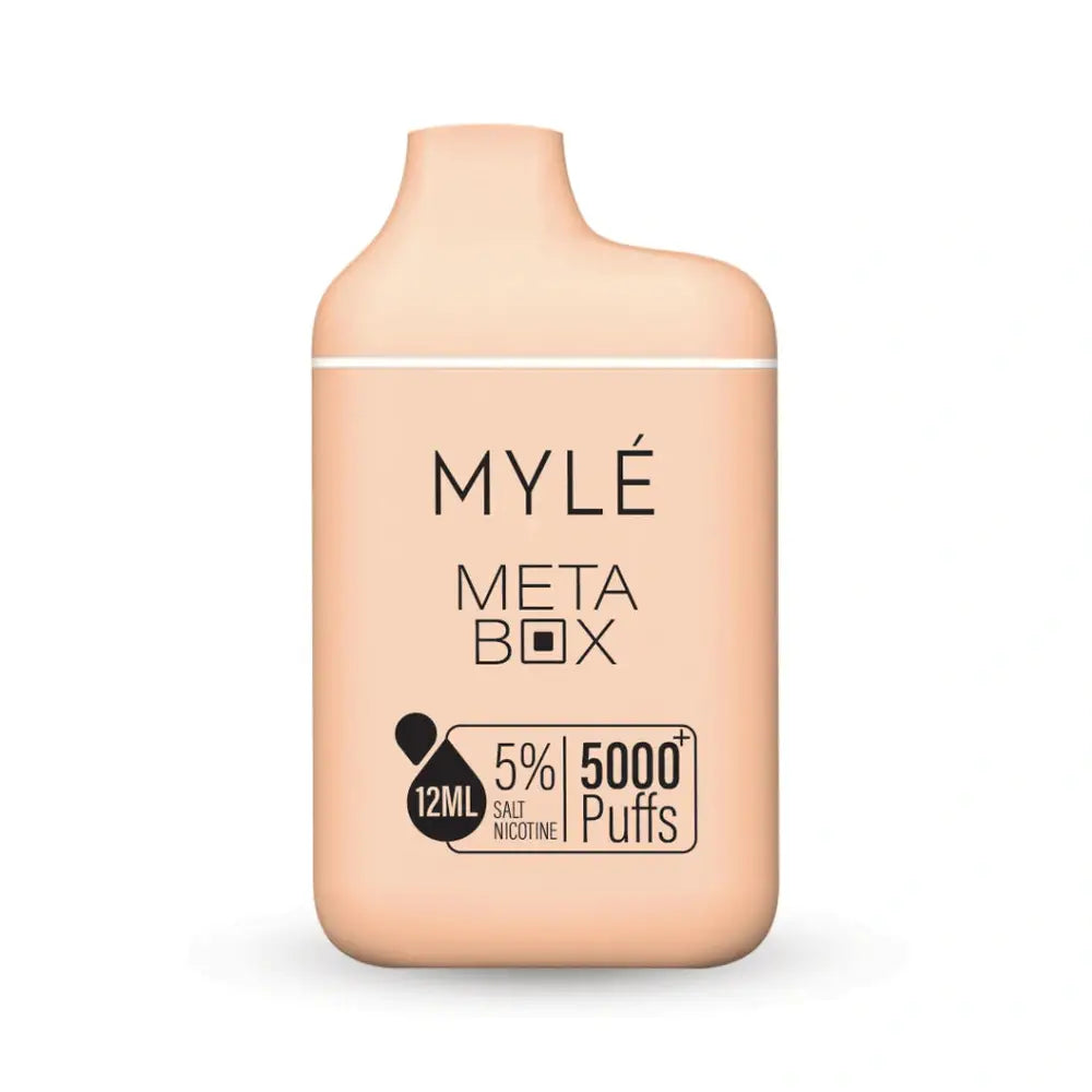 Myle Meta Box Disposable 5000 Puffs - Georgia Peach