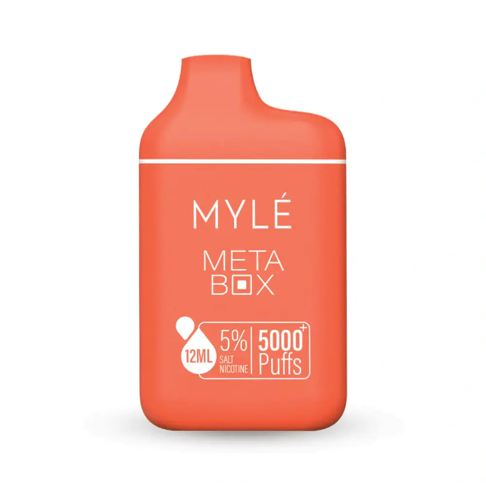 Myle Meta Box Disposable 5000 Puffs - Peach Ice