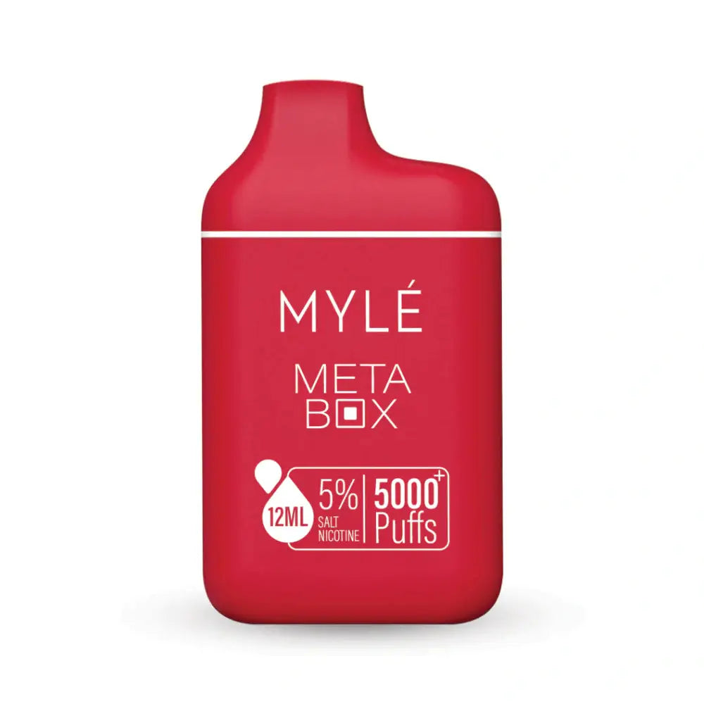 Myle Meta Box Disposable 5000 Puffs - Red Apple