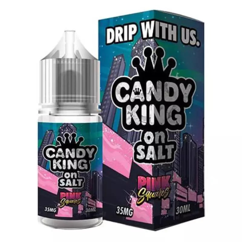 Pink Squares on Salt by Candy King - 30ml
