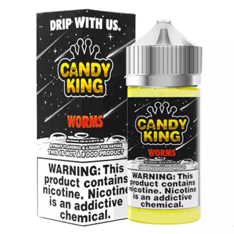 Sour Worms by Candy King - 100ml