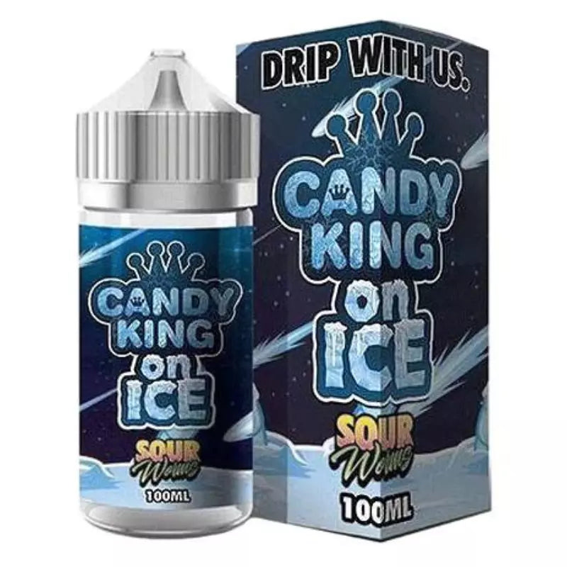 Sour Worms by Candy King on Ice - 100ml