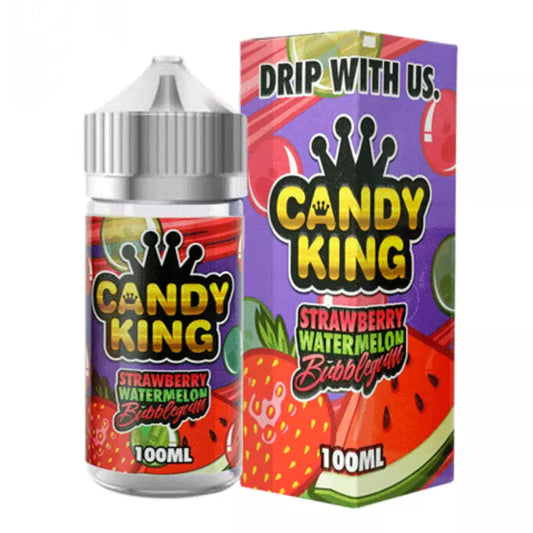 Strawberry Watermelon Bubblegum by Candy King - 100ml