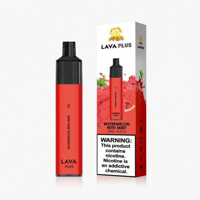 Lava Plus 2000 Puffs Disposable - Watermelon with Mint