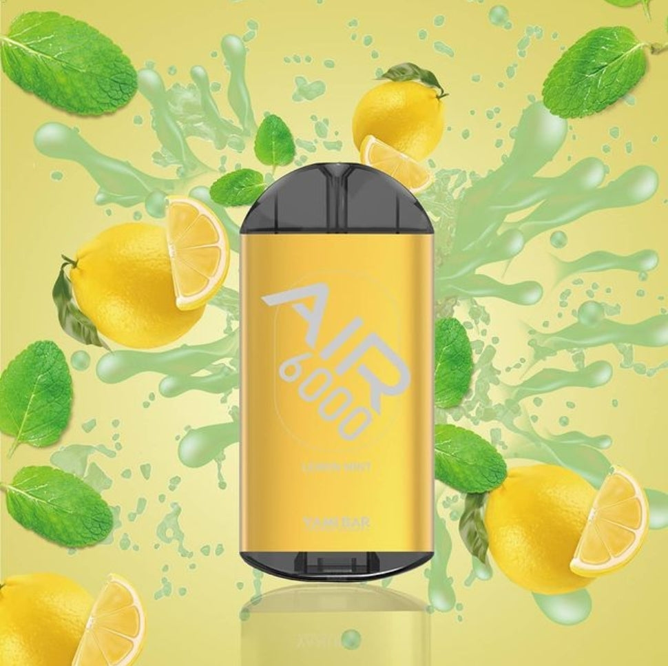 Yami Bar Air 6000 Disposable 6000 Puffs - Lemon Mint
