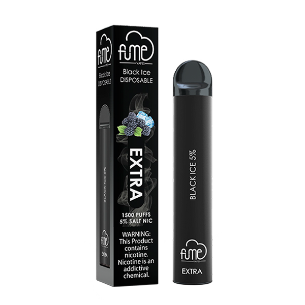 Fume Extra Disposable 1500 Puffs - Black Ice