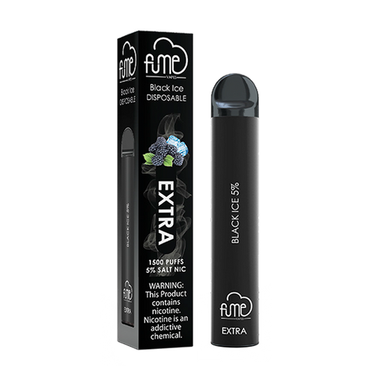 Fume Extra Disposable 1500 Puffs - Black Ice