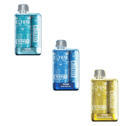Elf Bar TE5000 5000 Puffs Disposable Vape Variety Bundles