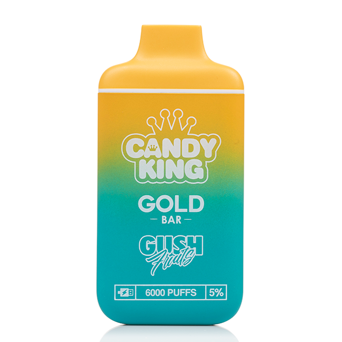 Candy King Gold Bar 6000 Puffs Disposable Vape - Gush Fruits
