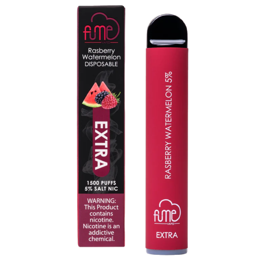Fume Extra Disposable 1500 Puffs - Raspberry Watermelon