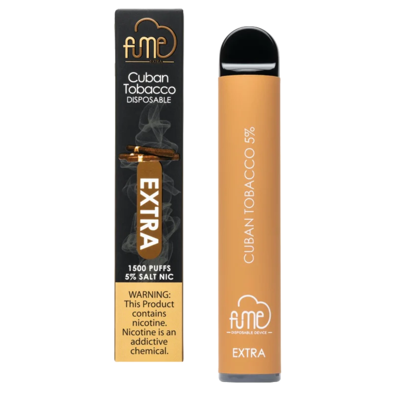 Fume Extra Disposable 1500 Puffs - Cuban Tobacco