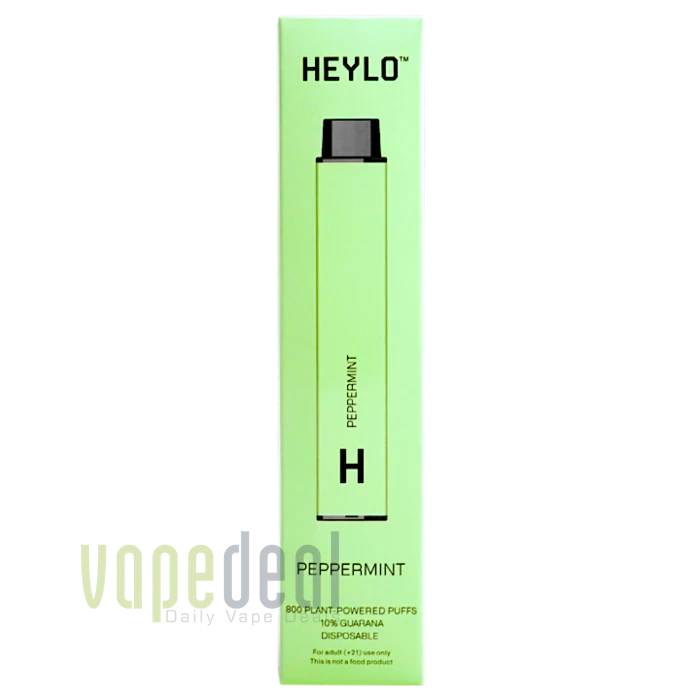Heylo Disposable Nicotine Free - Peppermint