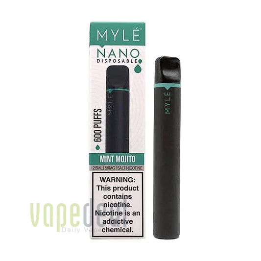 Myle Nano Disposable 600 Puffs - Mint Mojito