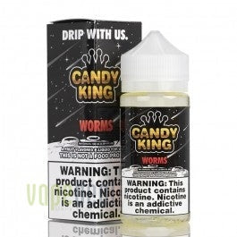 Sour Worms by Candy King - 100ml