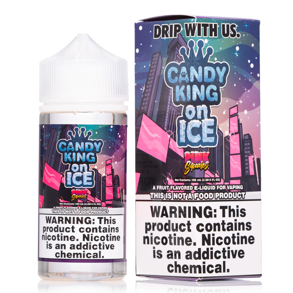 Pink Squares on Ice by Candy King - 100ml