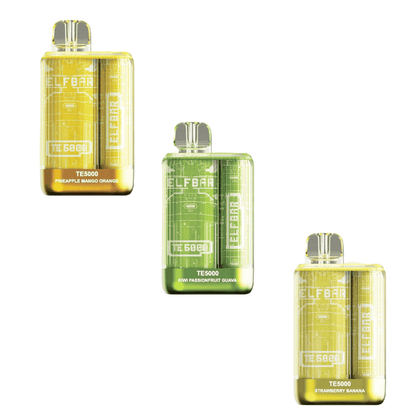 Elf Bar TE5000 5000 Puffs Disposable Vape Variety Bundles