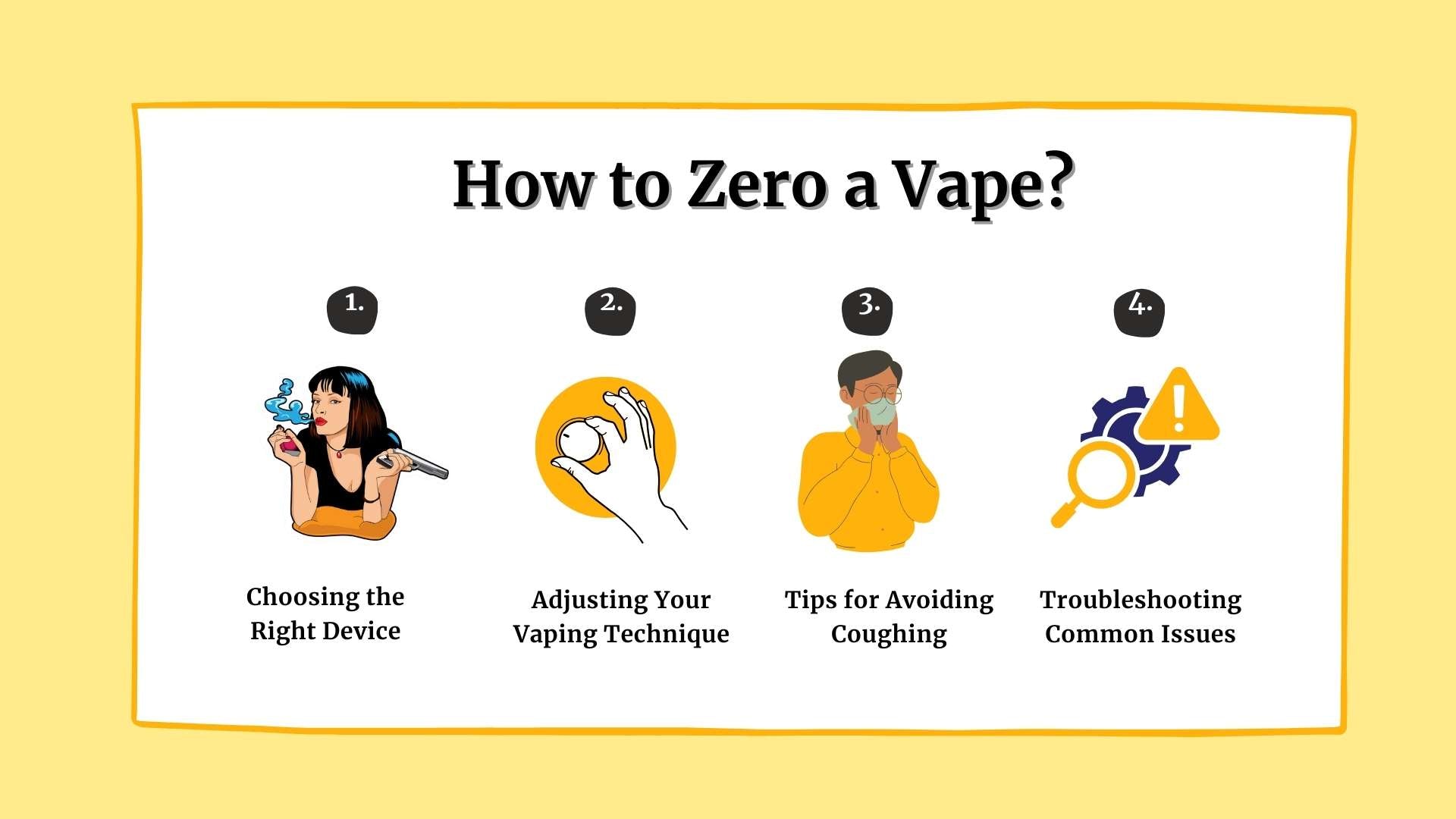 how to zero vape
