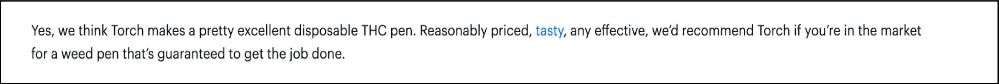 Torch vape review from bestdossage